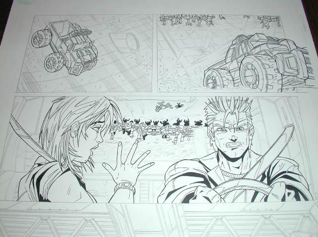 TRANSFORMERS ENERGON #28 Story Page #9 ALEXIS RAD